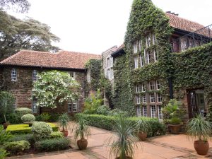 Beautiful grounds for enjoying when you aren't feeding the giraffes. 